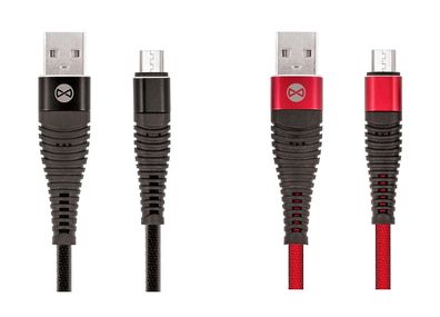Forever USB Ladekabek Datenkabel Kabel MicroUSB 1M 2A für Samsung Huawei...