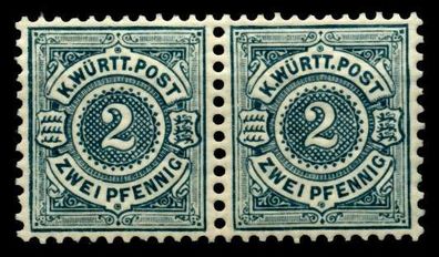 Württemberg Ausgabe VON 1875 1900 Nr 60 postfrisch WAAG X71128E