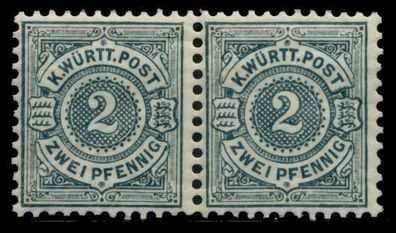 Württemberg Ausgabe VON 1875 1900 Nr 60 postfrisch WAAG X7112B2