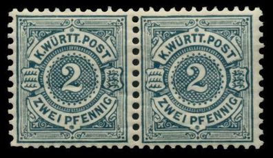 Württemberg Ausgabe VON 1875 1900 Nr 60 postfrisch WAAG X71127E