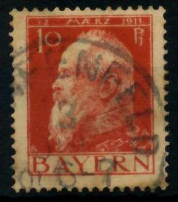 BAYERN Luitpold-ausgaben Nr 78I gestempelt X746736