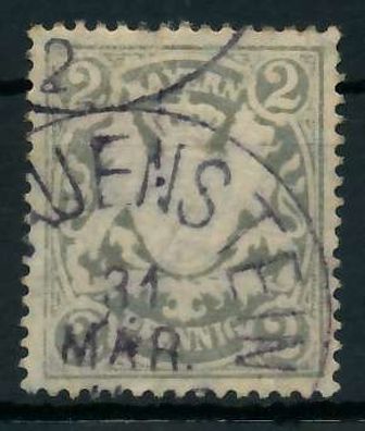 BAYERN WAPPEN-AUSGABE 1876-1911 Nr 65y gestempelt X89016A