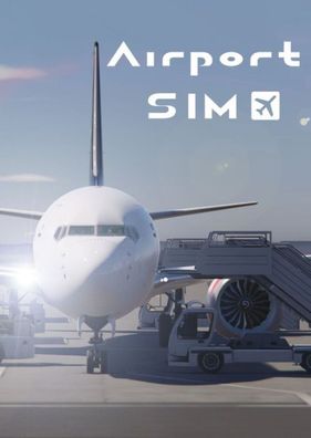 AirportSim (PC, 2023, Nur der Steam Key Download Code) Keine DVD, Keine CD