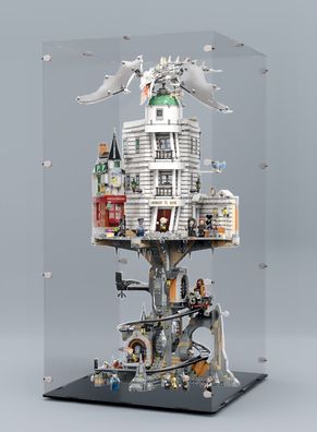 Acrylglas Vitrine Haube für Ihr LEGO Modell Gringotts Zauberbank 76417 Dt. Erzeugnis