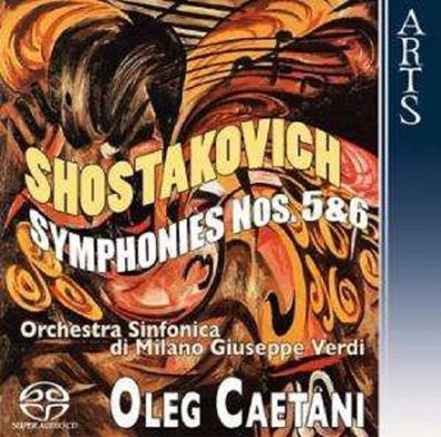 Dmitri Schostakowitsch (1906-1975): Symphonien Nr.5 & 6 - Arts Blue 476688 - (CD / T