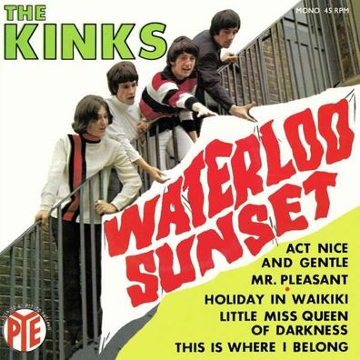 The Kinks - Waterloo Sunset EP (RSD 2022) (Limited Edition) (Yellow Vinyl) (45 RPM)