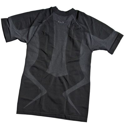 Fox Outdoor Thermo Funktionsunterhemd, kurzarm schwarz atmungsaktiv S, M, L, XL