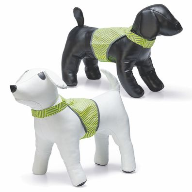 Beeztees Sicherheitsweste AVA - neon gelb reflektierend - Safety Weste Hund