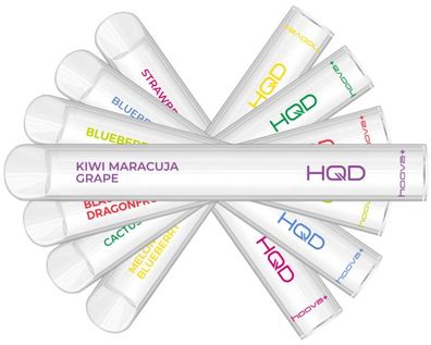 HQD Hoova - mit oder Ohne nikotin - E-Shisha - 18 mg - wählbar