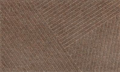 Fußmatte DUNE Stripes taupe 45x75 cm, 060683 1 St