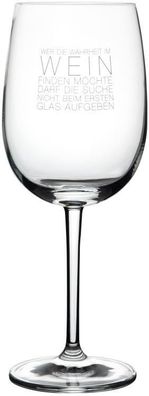 Weinglas Wahrheit im Wein, 15156 1 St