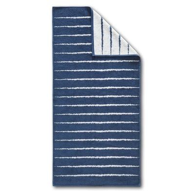 Handtuch BLUE ISLAND Stripe blau, 50x100cm 1 St