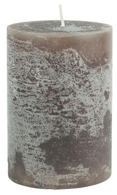 Rustikale Kerze 4176-14 braun bernstein 10 cm 1 St