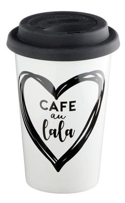 Becher To Go 350 ml 'Cafe au lala' 1 St