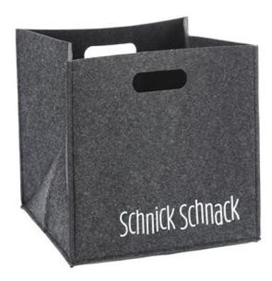 Aufbewahrungsbox 28x28cm Schnick Schnack, 68263 1 St
