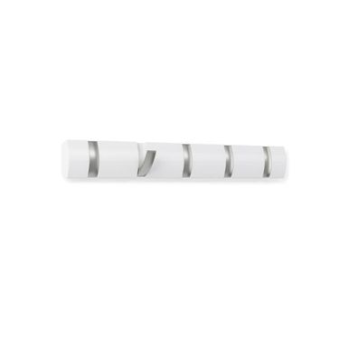 Umbra Flip 5 Garderobenhakenleiste, weiß, 318850-660 1 St