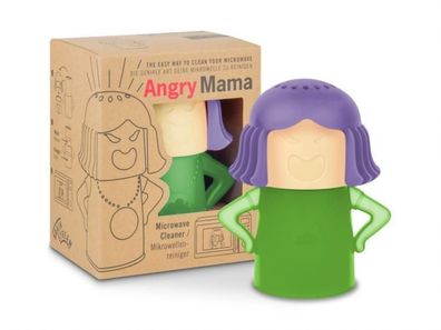 Brainstream Angry Mama, grün + lila, Mikrowellenreiniger, A005154 1 St