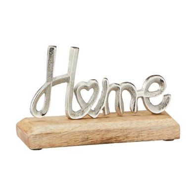 Schriftzug 'Home' auf Holzfuß, 64240 1 St