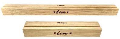 Kartenleiste aus Eiche, Love, selbstklebend, 15cm 1 St