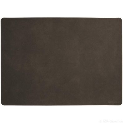 ASA Tischset soft leather optic, earth, braun, 78551076 1 St