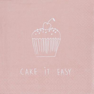 DINING Servietten 'Cake it easy' 33x33 cm, 15714 20 St