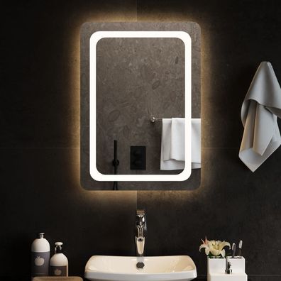 vidaXL LED-Badspiegel 50x70 cm