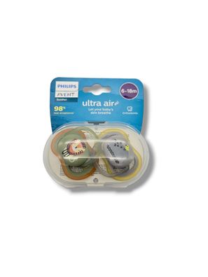 Philips Avent Ultra Air Schnuller, 2er-Pack – BPA-freier Schnuller für Babys von ...