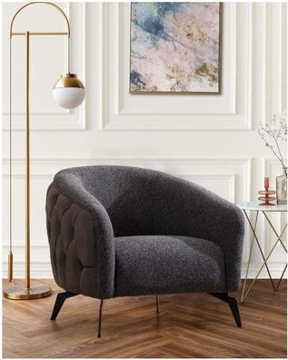 Design Sitzer Luxus Sessel Relax Textil Modern Sessel Relaxsessel Modern