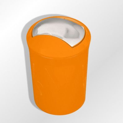 Sydney Orange Abfalleimer Mülleimer Eimer 5 Liter Swiss Design