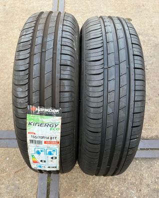 2x Sommerreifen 165/70 R14 81T Hankook Kinergy Eco K425 DOT16 NEU