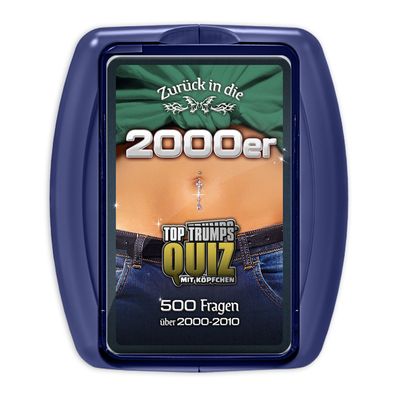 Top Trumps Quiz - 2000er Quizspiel Ratespiel Gesellschaftsspiel Frage Antwort