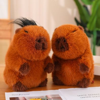 Kawaii Capybara Stoffpuppen Kinder Plüsch Stofftier Kissenpuppe Christmas Geschenk