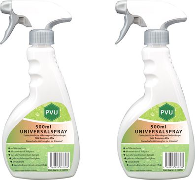 PVU 2x500ml Insekten Schutz Vernichter Mittel Spray bekämpfen gegen Ungeziefer Vernic