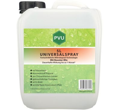 PVU 5L Insekten Schutz Vernichter Mittel Spray bekämpfen gegen Ungeziefer Vernichtung