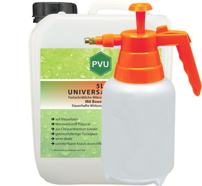 PVU 5L + 2L Sprüher Insekten Schutz Vernichter Mittel Spray bekämpfen gegen