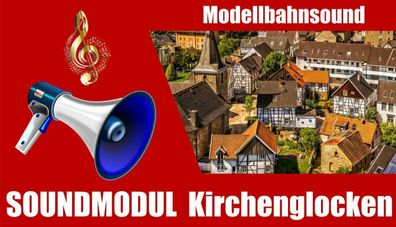 Soundmodul Kirchenglocken | Mp3 Sound mit SD-Karte | Modellbahn Sound