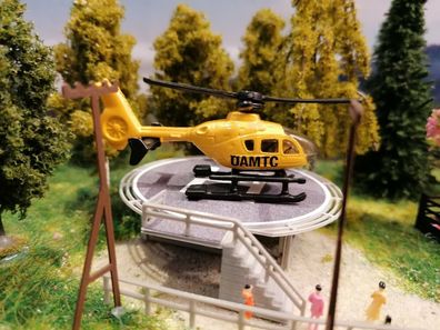 Rettungshubschrauber ÖAMTC Österreich| Helicopter mit Landeplatz | Spur N 1:160
