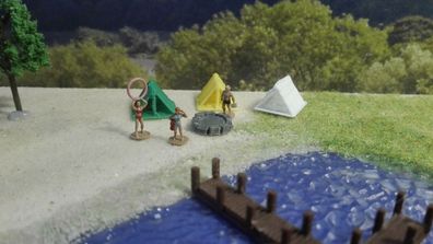 3 Zelte mit Feuerstelle | Badestrand | Campingplatz