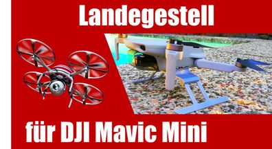 Landegestell für DJI Mavic Mini - Landefüße Zubehör für Drohne