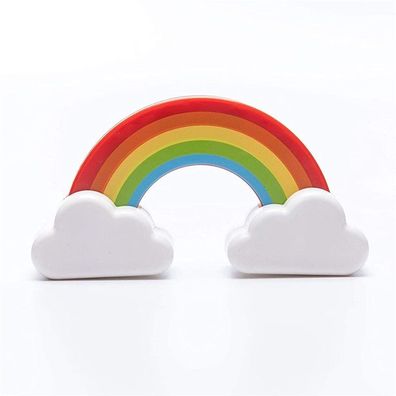 Büroklammer Spender Regenbogen Mustard Magnet Halter Wolken Bunt Büro Office
