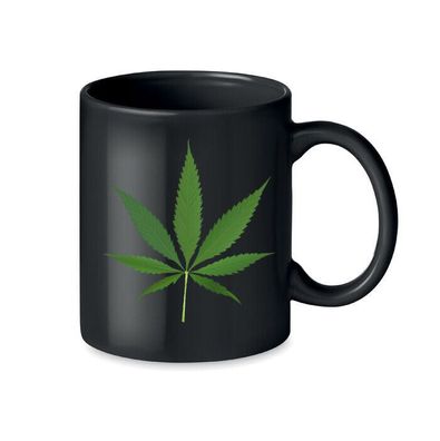 Blondie & Brownie Büro Kaffee Tasse Tee Becher Hanf Weed Cannabis Blatt 420