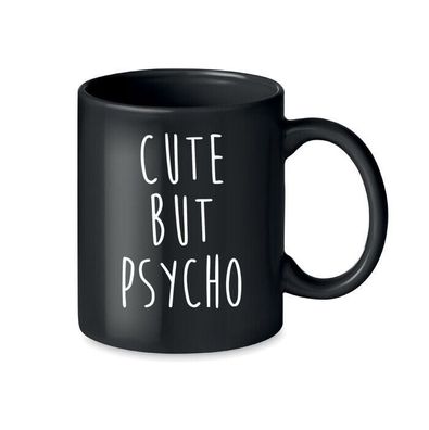 Blondie & Brownie Fun Büro Kaffee Tasse Tee Becher mit Aufdruck Cute But Psycho