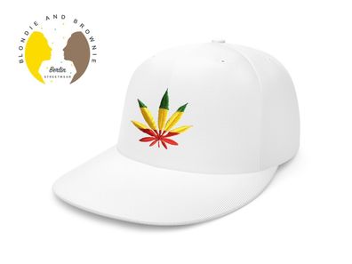 Blondie & Brownie Unisex Cap Kappe Weed Cannabis Reggae Jamaika Bob Marley 420