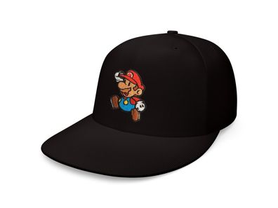 Blondie & Brownie Unisex Baseball Cap Snapback Mario Luigi N64 Nintendo Peach