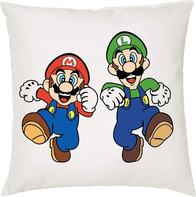 Blondie & Brownie Sofa Couch Bett Kissen Füllung Mario Luigi Nintendo Game Yoshi