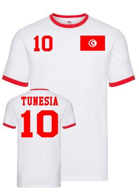 Fußball Handball EM WM Herren Shirt Trikot Tunesien Tunesia Wunschname Nummer