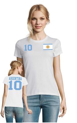 Fußball Hand WM Damen Shirt Trikot Argentinien Argentina Wunschname Nummer Copa