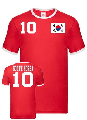 Fußball Hand EM WM Herren Shirt Trikot Südkorea South Korea Wunschname Nummer