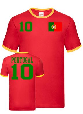 Fußball Meister EM WM Herren Shirt Trikot Portugal Portugues Wunschname Nummer