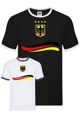 Fußball EM WM Herren Shirt Trikot Deutschland Ringer Germany Euro Weltmeister